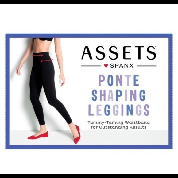 ASSETS by SPANX black ponte legging - Picture 10 of 11